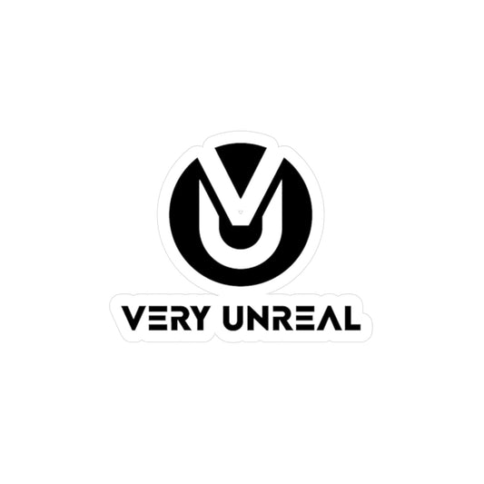 Very Unreal Cut Vinyl Decal Stickers